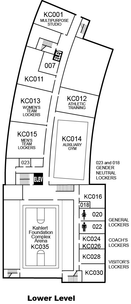 Kahlert Foundation Complex Lower Level