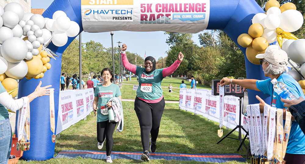HCC Educational Foundation's Challenge Running Race participants