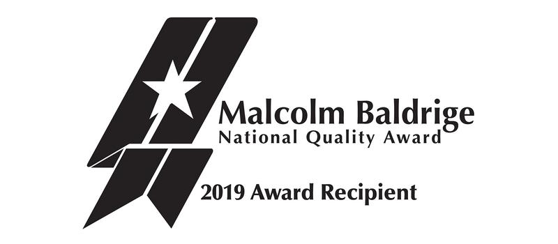 Malcolm Baldrige National Quality Award 2019 Award Recipient