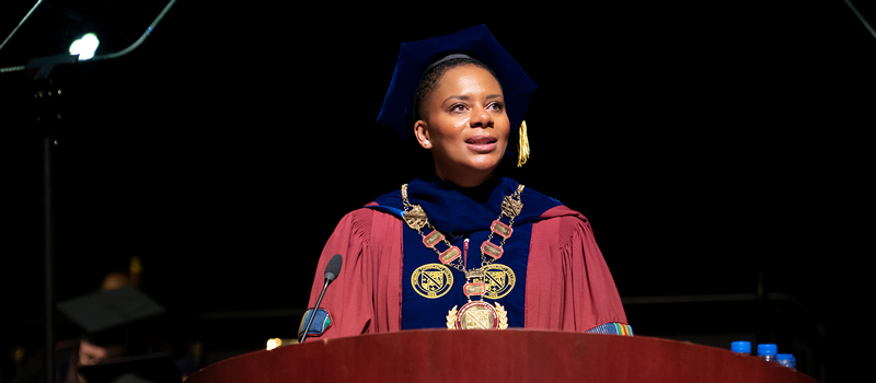 Dr. Willis Inauguration Photo