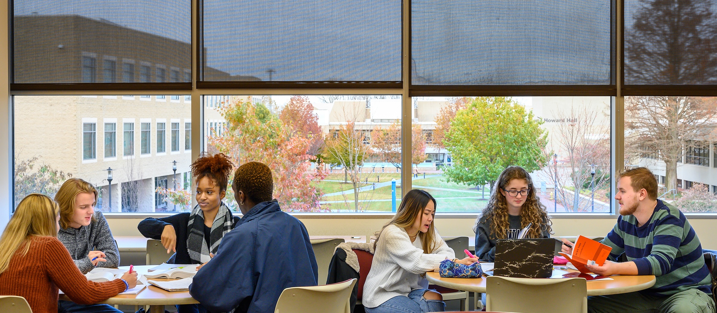 Students grouped together