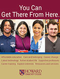 Credit classes cover that states 'You Can Get There From Here.' Contains image of diverse students.
