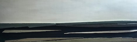 Visiting Artist Kini Collins Art piece landSCRAPes2