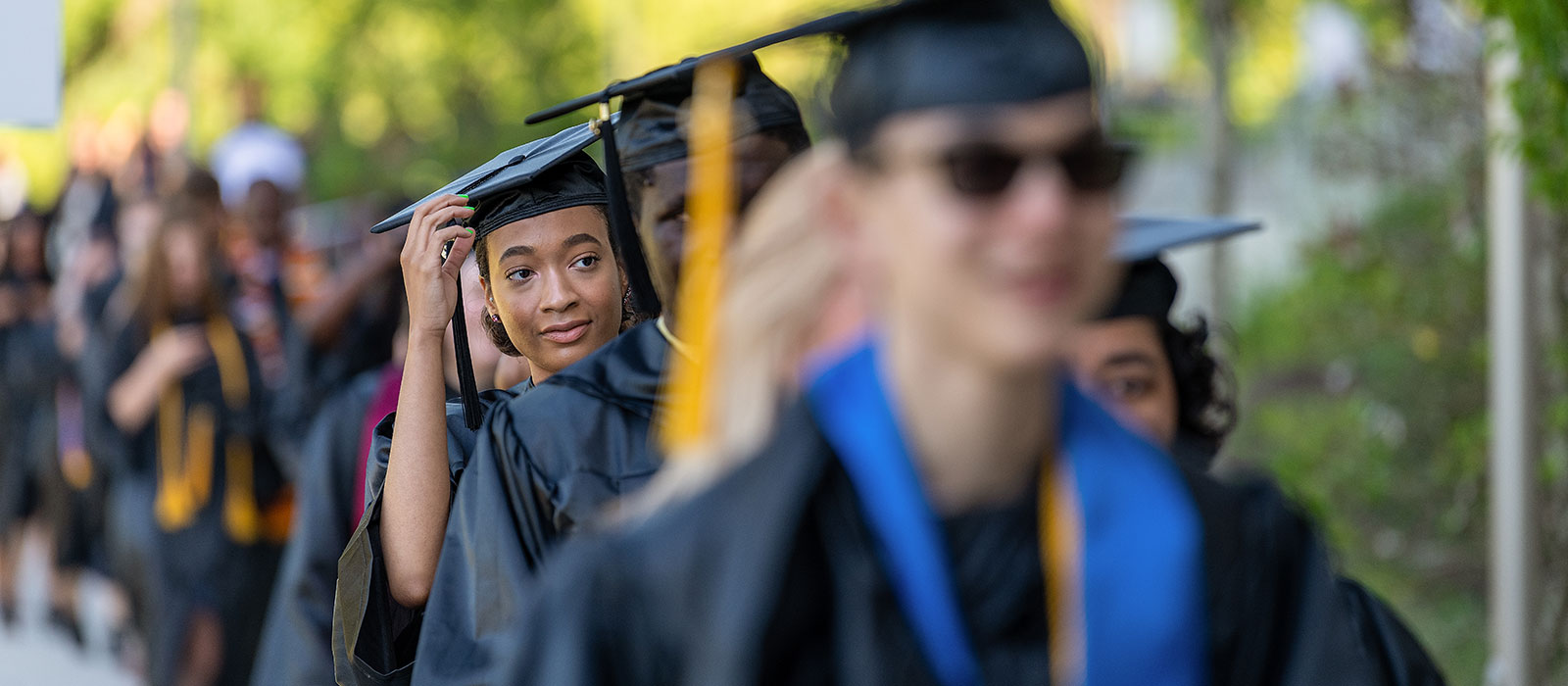Graduating students at HCC.