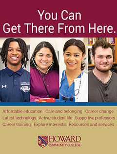 Credit classes cover that states 'You Can Get There From Here.' Contains image of diverse students.