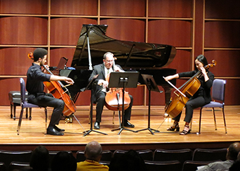 The Music Institute faculty performing