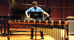 The Music Institute student marimba lessons