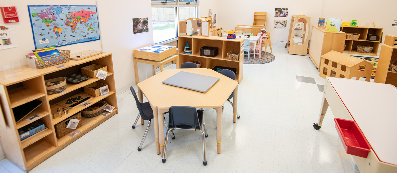 Children's Learning Center classroom.