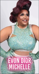 Drag performer Evon Dior Michelle